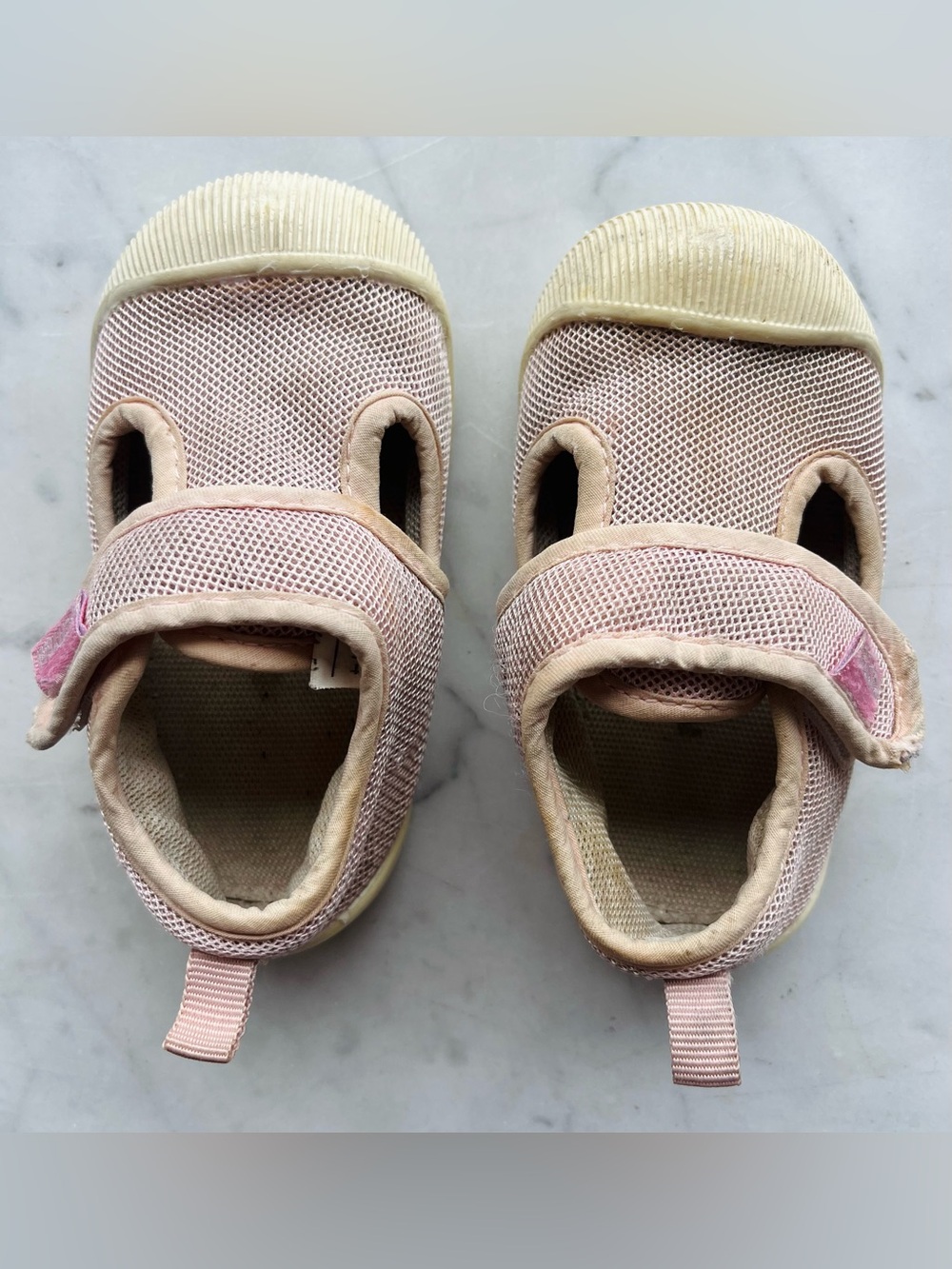 BMCiTYBM Baby First Walker Lightweight Mesh Summer Shoes 12-18 Months Pink